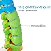 Mini Spine Anatomy Model - 15.5’’ Flexible Miniature Human Color Spine Model with All Nerves for Medical Learning - Vertebra Spine Model for Instruction Teaching, Study and Display
