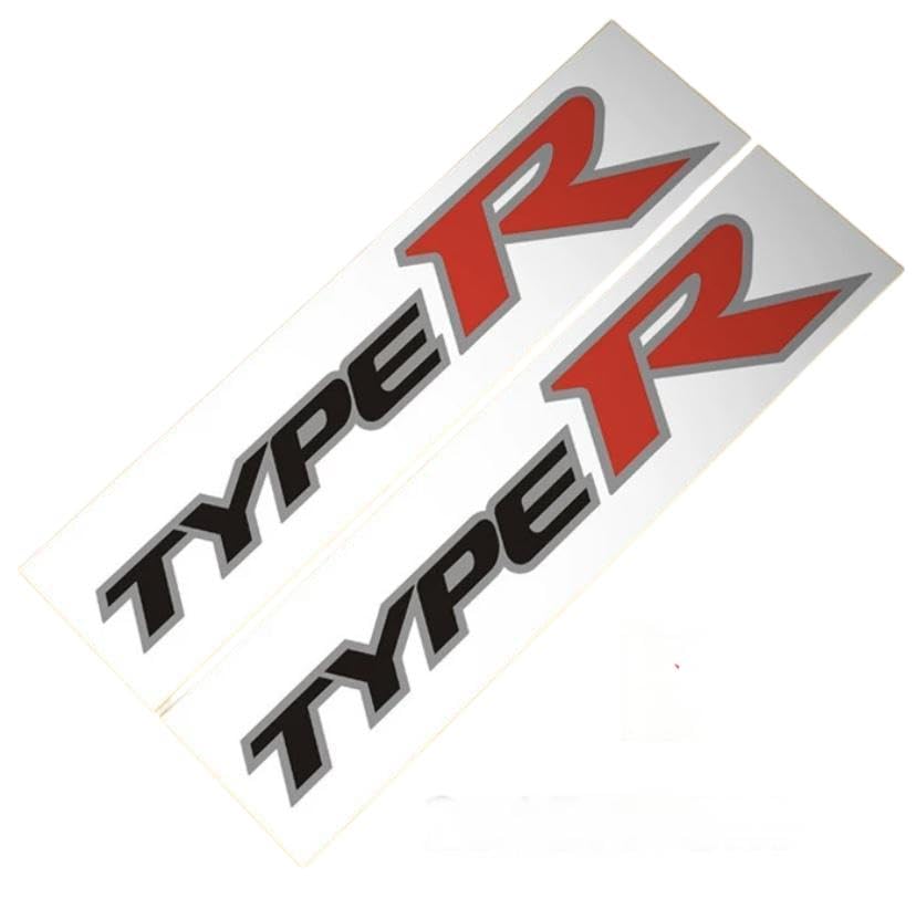 TYPE R カスタム デカール ステッカー サイド/リア ドレスアップ シビック タイプR FK8 FK2 FN2 FD2 EP3 EK9 (Type-B)