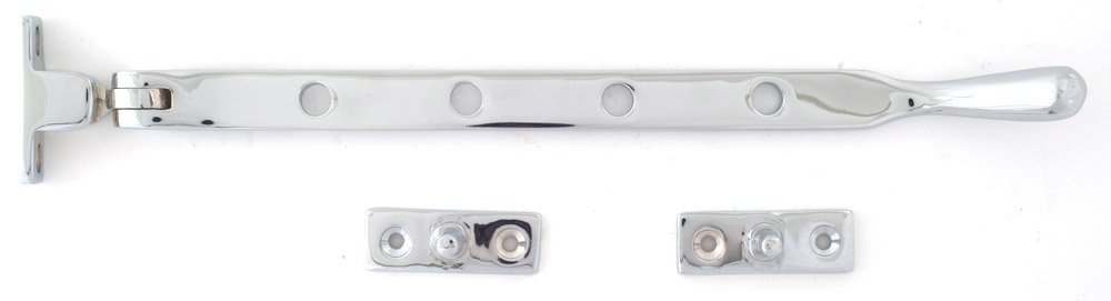 From The Anvil Polished Chrome 10 Inch Peardrop Stay