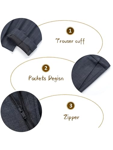 Mens Suit 4 Piece Striped Double Breasted Slim Fit Tuxedo Blazer Pants Shirt Tie Business Wedding Prom Party Dinner Date4