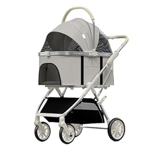 Gaojunan GAOJUNAN Wózek Dla Zwierząt Składany Beżowy