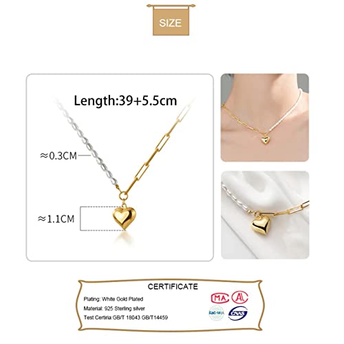 Collier perles baroques argent 925 de prestige pour femme