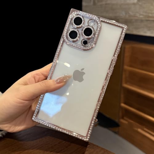 �������b�L�_�C�������h���C���X�g�[���P�[�X iPhone 17 Air 16 Pro Max 15 14 13 �L���L���O���b�^�[�E�����`�\�t�g�N���A�ϏՌ��J�o�[(iPhone 14 Pro Max/F �s���N�p)