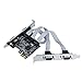 SIIG Legacy and Beyond Series Quad (4 Port) Serial RS-232 PCIe Card with 16C550 UART