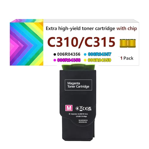 Cartouche de toner Xerox C310 C315 magenta haute capacité compatible 006R04358