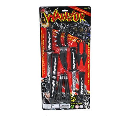 Set Armes de Ninja 6pcs