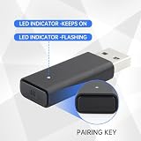 ELUTENG Bezprzewodowy adapter do Xbox One, Kompaktowy adapter odbiornika USB do gier bezprzewodowych, Kompatybilny z kontrolerami Xbox One X/S/Elite/Elite 2 na PC Windows 11/10/8/7