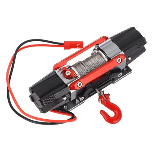 Winche eléctrico doble motor para autos RC 1/10 y 1/8 miniatura 2