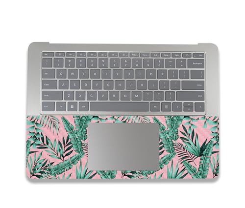 Image of MightySkins Carbon Fiber Skin Compatible with Microsoft Surface Laptop Studio 2 (2023) Full Wrap Kit - Two Tone Tropical | Protective, Durable Textured Carbon Fiber Finish | Made in The USA