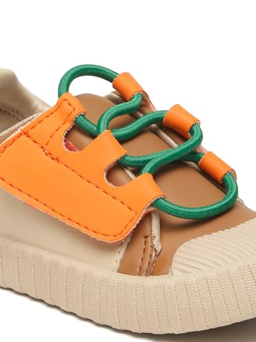 Image of ONYC Toddlers's Comfortable & Lightweight Lace-Free Sneakers - Yellow (Boys)