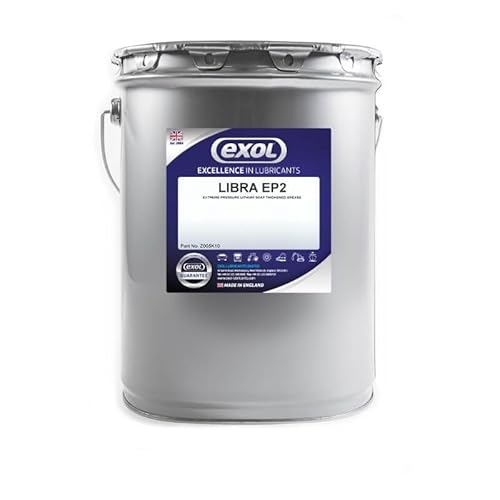 EXOL MULTIPURPOSE GREASE, A 12.5KG BUCKET OF EXOL MULTIPURPOSE LITHIUM EP2 GREASE FOR MULTIPLE APPLICATIONS