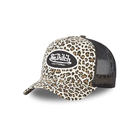 Von Dutch - Gorra Leopard Beige y Negro Cover