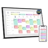 Digital Calendar 15.6 Inch Electronic Wall Calendar and Chore Chart 1920 * 1080P IPS Touchscreen Wall Smart Weekly and Monthly Planner for Family Meal Planning Gift for Women