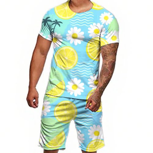 Ensemble de loisirs d'été costume ajusté pour homme moderne