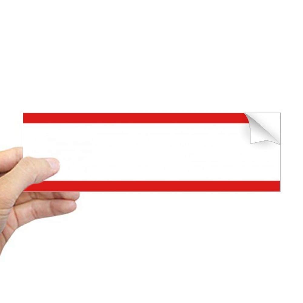 Sticker fenêtre drapeau Autriche rectangulaire masquage vitrage net