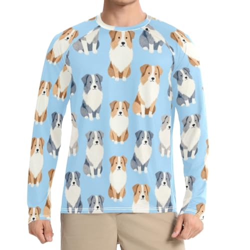 Camisas de dibujos animados UPF 50+ de cuello redondo infantiles