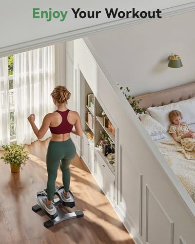 Image of SPORTSROYALS Stair Stepper,Twist /Mini Stepper for Exercise at Home,Step Machine with Resistance Bands for Full Body Workout, 350lbs+ Capacity