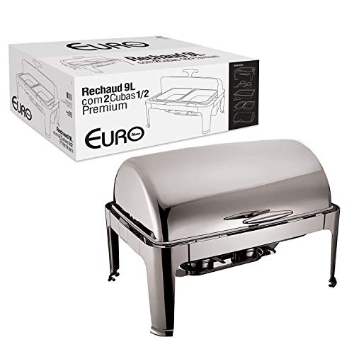 Réchaud Premium Com 2 Cubas Euro Inox