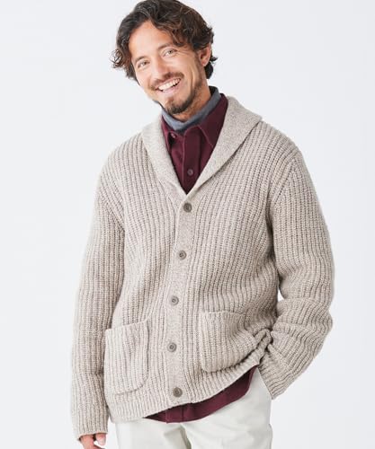L.L.Bean（エルエルビーン）『クラシック・ラグ・ウール・セーターカーディガン』