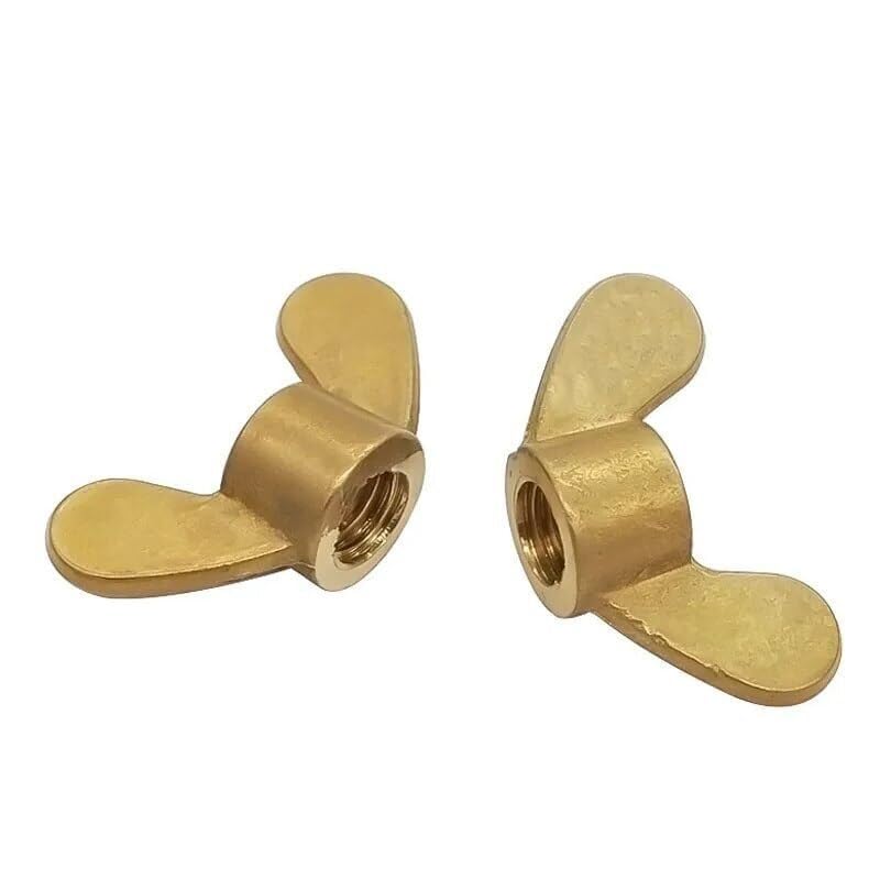 Wing Nuts,Wing Nut Fasteners,Parts Butterfly Nut,Wing Nuts,Wing Nut Fasteners,Parts Butterfly Nut,10pcs M3 M4 M5 M6 M8 M10 M12 M14 Brass Wing Nuts Copper Butterfly Nuts Hand Tighten Nut Hand Nut,(10pc