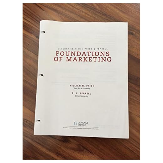 Foundations of Marketing