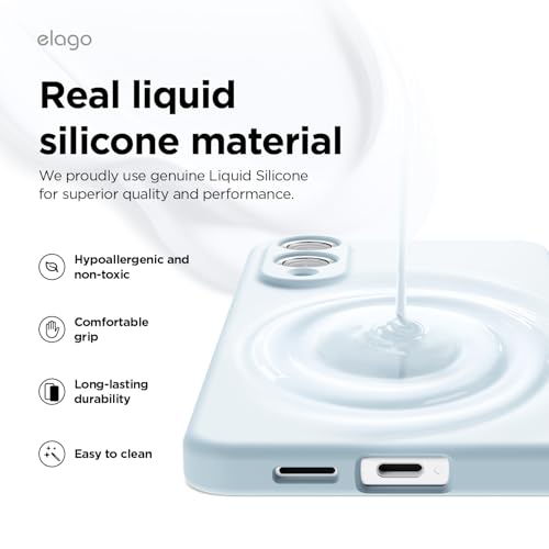Image of elago Premium Magnetic Silicone Case for Galaxy S25 Edge