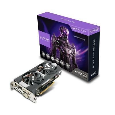 Sapphire Dual-X Radeon R9 270X 2 GB Video Card (11217-01-20G