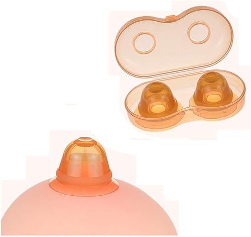 Gajoin Corrector de pezĂłn para invertido, extractor de pezones o extensor, ventosas de asistencia de pestillo con estuche a prueba de polvo para Gajoin Corrector de pezĂłn para invertido, extractor de pezones o extensor, ventosas de asistencia de pestillo con estuche a prueba de polvo para