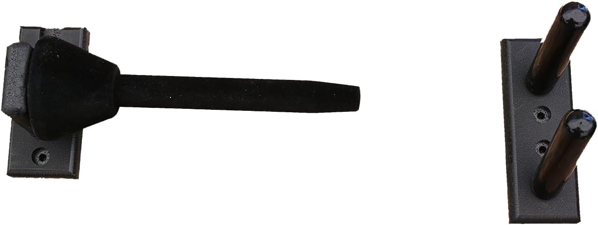 Standard Horizontal Clarinet Display Mount (Made in the USA) (Black)