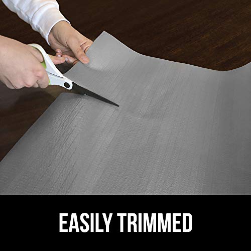 Gorilla Grip Slip Resistant Drawer And Shelf Liner, Non Adhesive Water Resistant, Easy Clean And Trim, Smooth Surface Liners For Kitchen Cabinet, Shelves, Drawers, Pantry, 17.5 In X 20 Ft, Marble #TOP6