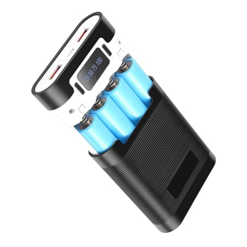Cargador de baterías portátil para viajes y actividades al aire libre con carga rápida 18650