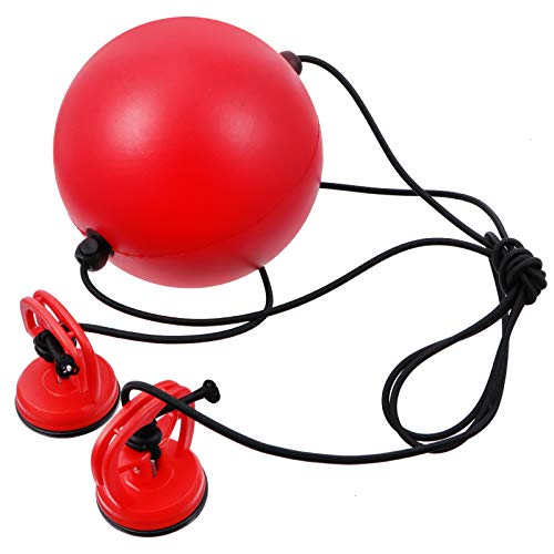 Abaodam Kits de bola de boxe com ventosa de sucção de alta elasticidade para boxe