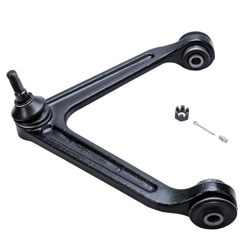 Image of Detroit Axle - RWD 8pc Front End Suspension Kit for 2002-2005 Dodge Ram 1500, 4 Upper Lower Control Arms with Ball Joints Assembly 4 Inner Outer Tie Rods 2003 2004 Replacement