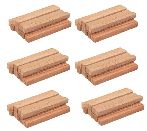 Lixit Brinquedos de mastigar madeira dura para coelhos de porquinhos da índia chinchila (60 mastigáv
