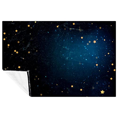 Couverture douce de qualité supérieure lit et canapé motif étoiles