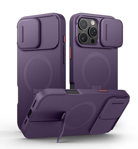Coque iPhone 16 Pro Max avec support réglable pour appels vidéo et séries