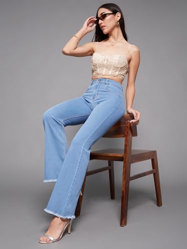 Image of Miss Chase Women's Bootcut Fit High Rise Jeans