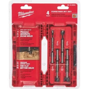 Milwaukee 48-14-0004 4 Piece Forstner Bit Set
