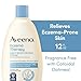 Aveeno Eczema Therapy Daily Moisturizing Cream for Eczema-Prone Skin with Colloidal Oatmeal & Ceramide, Fragrance-Free, Steroid-Free, Soothes Dry, Itchy Irritated, Sensitive Skin 12 fl oz