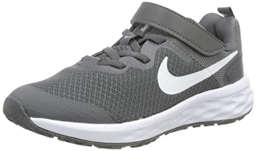 Nike Revolution 6 Nn (GS), Unisex Children's Gymnastics Shoes, Iron Grey White Smoke Grey, 5.5 US