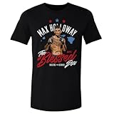 500 LEVEL Max Holloway UFC Shirt - Max Holloway The Blessed Hawaii WHT (Black, Large)