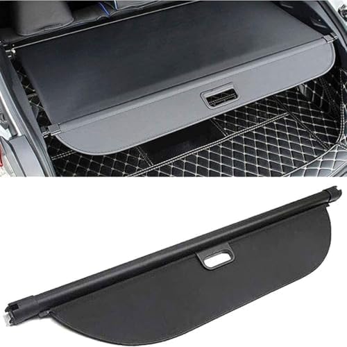 LINGYUE Car Retractable Rear Trunk Parcel Shelf for KIA Soul 2014-2017,Luggage Shade Shield Cargo Security Cover Curtain,Car Accessories