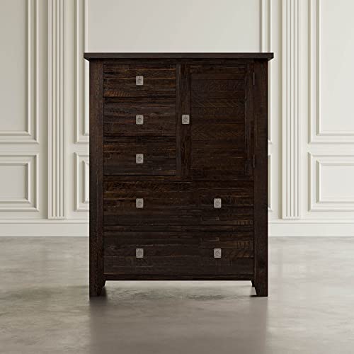 Jofran: , Kona Grove, Door Chest, 42"W X 19"D X 54"H, Deep Chocolate Finish, (Set Of 1) #TOP20