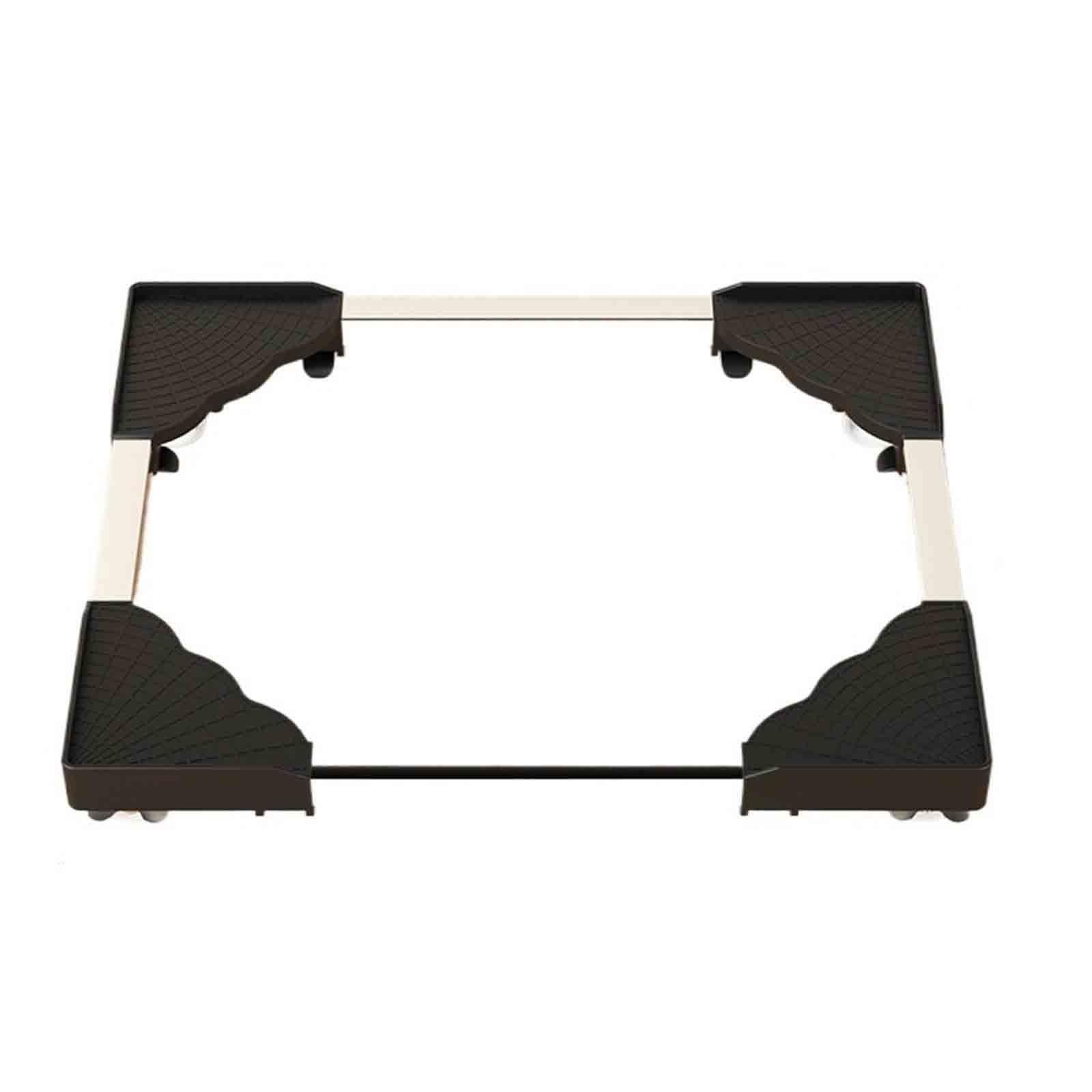 Arenas De Deportes Electrónicos Soporte para Pc Movible Ruedas Giratorias Soporte para CPU Debajo del Escritorio Ajustable Universal Carro para Pc Ventilación(Negro,42-53 * 42-53cm)