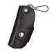 Porfeet Autoschlüssel Brieftasche, Mode Multifunktionale Genuin-e Leder Auto Schlüsseletui Halter Tasche Männer Brieftasche Dunkler Kaffee Einheitsgröße