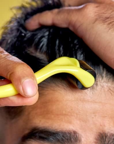 DENSE - Titanium Derma-Roller - Scalp Activator for Boosting Hair Growth and Reducing Hair Loss - Stimulate Blood Flow to the Scalp - For All Hair Types