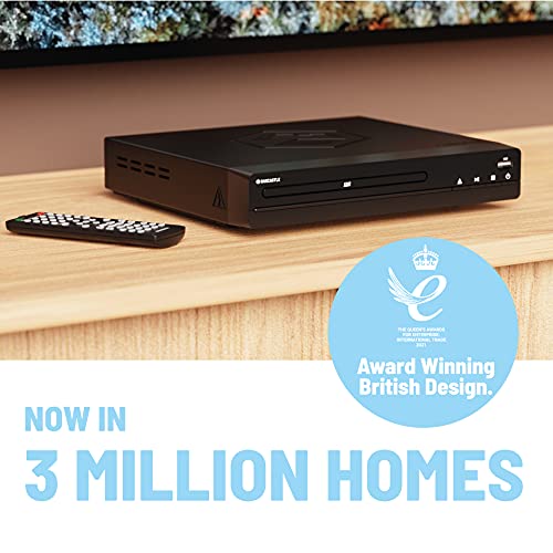 Region Free DVD Player HDMI für Fernseher | Mini DVD Player für TV | DVD-CD Spieler | DVD-Player für Fernseher mit HDMI | DVD Spieler | HDMI Kabel, RCA & Fernsteuerung Inklusive | OAKCASTLE DVD100 – Bild 7