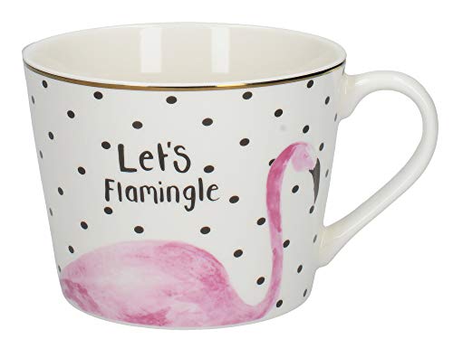 Creative Tops C000265 Mug en porcelaine Motif flamant rose Cover