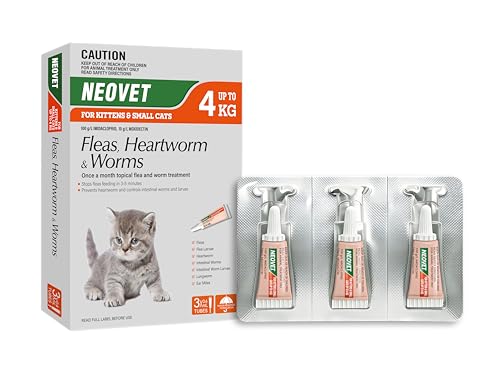 NEOVET FOR KITTENS & SMALL CATS (UP TO 4KG) 3 PACK