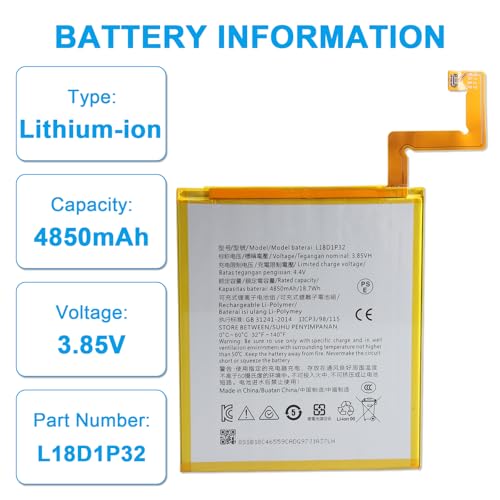 Batería para Lenovo Smart Tab M10 que soluciona los problemas de carga y apagado 3